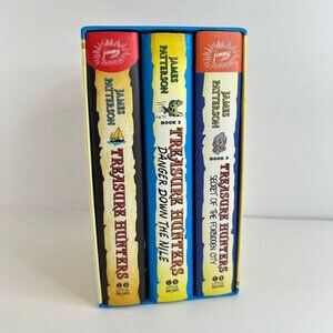 Treasure Hunters book boxed set by James Patterson-First 3 books in series